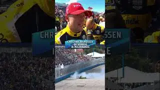 Christian Rasmussen is now an IndyCar winner 🇳🇴 🏆 #indycar