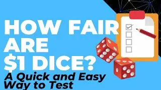 Testing Dice Fairness. Checking If They are Safe to Use for Offline Cryptocurrency Wallet Generation