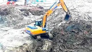 Construction Equipment Xcmg Excavator Working Compilation and Modern Technology