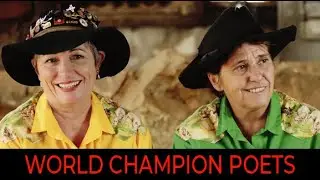 Mel and Susie - Australian Champion Bush Poets at A Hidden Gem in Lightning Ridge