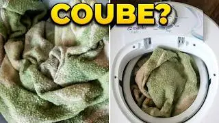 COLOQUEI UM COBERTOR DE CASAL KING SIZE NA CENTRÍFUGA