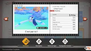 Wingull 4☆ 5926 - New Pok&eacute;mon Snap