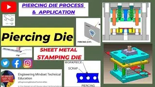 Piercing Die | Stamping Die Type | Sheet Metal Piercing Die Describe