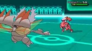 XY Wifi Battle #2 OU PuddlesA1 vs. HM635; Mega Pinsir + Genesect!