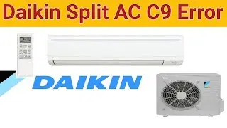 Daikin ac c9 error code, डैकिन एसी में c9 एरर कैसे सही करे ? # banarasigurumanish #acservice
