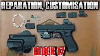 R&eacute;paration, Customisation du pistolet &agrave; plombs Glock 17 GEN 5 MOS Umarex,  OSIGHT SE