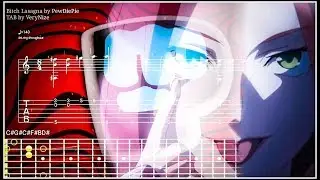 [TAB/TUTORIAL] B!TCH LASAGNA - Subscribe to PewDiePie - TAB