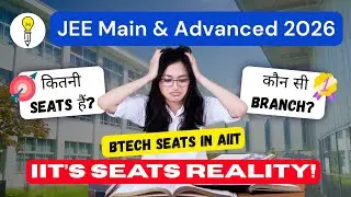 😱 IIT's Seats Reality in India for JEE Aspirants 2026? #jeemains #jeeadvanced #iit #engineering