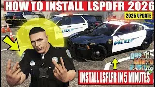 How to Install LSPDFR 2.0 in GTA 5 | Realistic Cop Gameplay Unlocked | Step-by-Step 2026 Guide