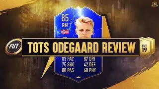 FIFA 19 TOTS Martin Odegaard Player Review (85) Player Review W/Gameplay & In-Game Stats