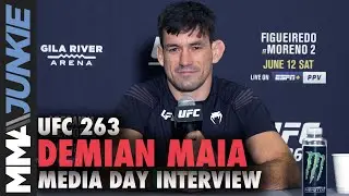 Demian Maia says this could be his final fight | UFC 263 media day