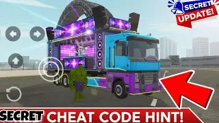 NEW DJ TRUCK 🚛 Cheat Code 🤫 in INDIAN HEAVY DRIVER 💯 | Secret Update 😱