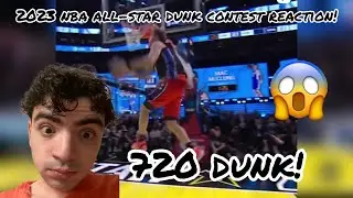 MAC McCLUNG 720 DUNK! 2023 NBA ALL-STAR DUNK CONTEST REACTION!!