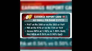 Q1FY23 results 😊😊a quick update 😊😊
