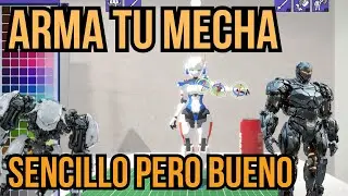 Simulador para armar mechs ! Juego super chill (Mecha Builder 3D)