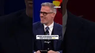Jamie Carragher had a scouse moment 😅