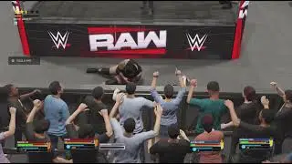 WWE 2K25 Penta and Dragon Lee vs Bronson Reed and Austin Theory Raw 1/12/26
