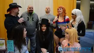Cosplayers with 2GeeksTV 2015