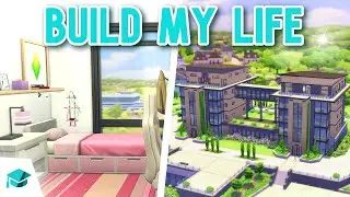 Recreating my REAL University Dorm at Foxbury Institute: Build My Life Ep. 1 ~ Sims 4 Speed Build