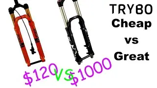 Suspension fork: $1000 vs $120