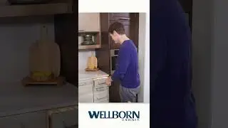Modern Zen Kitchen- Carved Knife Block Insert | Wellborn Cabinet