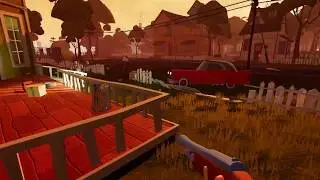Hello Neighbor alpha 4 funny moment