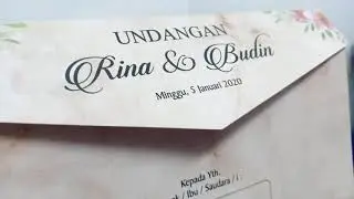 Kartu Undangan Murah Elegan