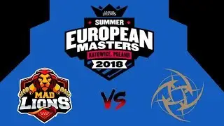 MAD Lions E.C. vs Ninjas in Pyjamas | EUROPE MASTERS FINAL !!! Best Highlights !!