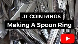 The Making Of A Spoon Ring #spoonart #rings