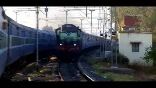 The Unique Scissor's Crossing and More on A Single Line Diesel Section : Indian Railways