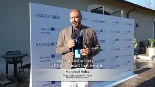Interview | Mohamed Hafez, TRANSFORMED project | Interreg NEXT MED Launch and training event