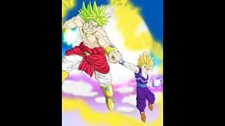 Gohan Super Saiyan 2 Vs Broly The Legend Super Saiyan |Jr.Trunks Save Goten | DragonBall Z