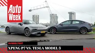 Xpeng P7 vs. Tesla Model 3 - Dubbeltest