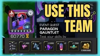 Mcoc Best Team For Itemless Paragon Gauntalet Completion ( December Edition) #mcoc #mcocraz #viral