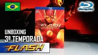 BLU-RAY The Flash - 3&ordf; Temporada - Edi&ccedil;&atilde;o BR (UNBOXING)