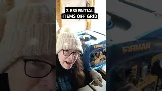 3 ESSENTIAL ITEMS FOR OFF GRID LIVING #alaskaliving #Alaska ##lifeinalaska