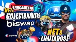 Lan&ccedil;amento NFTs Colecion&aacute;veis Biswap - A t&atilde;o esperada cole&ccedil;&atilde;o NFT limitada chegou e com benef&iacute;cios!