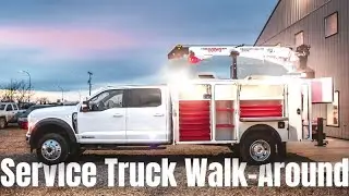 2023 Ford F550 Lariat Crew Cab Service Truck | Walk-Around