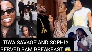 TIWA SAVAGE BREAK DOWN IN T@EARS ON STAGE FOR NOT BEEN MARRIED#SOPHIA SECRET T@EARS#WIZ&JADA😜#CHIVDO
