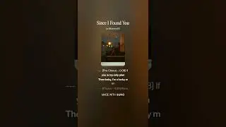 Brandon Pinson - Since Found I You - @brandonpinson81