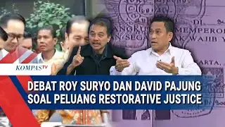 Debat Sengit Roy Suryo dan David Pajung soal Peluang Restorative Justice