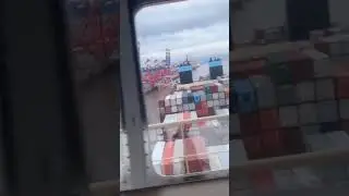 Big ships and port #logisticstech