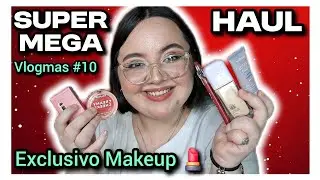 VLOGMAS #10, ¡SUPER MEGA HAUL MAKEUP! | RARE BEAUTY, MAYBELLINE, RUBY ROSE, TEI, 4ANGELS, TMB, TEJAR