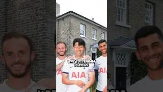 Why Tottenham Players Don&rsquo;t Sleep At Their House Before Home Games #footballshorts #football #soccer