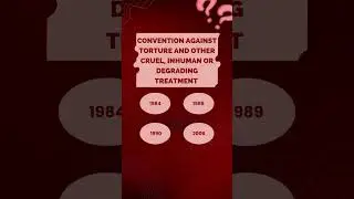 Guess the Adoption year of this Convention! #ugcnetlaw #lawnet #netjrflaw #netlaw #lawugcnet #law