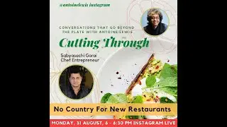 Cutting Through: No Country For New Restaurants