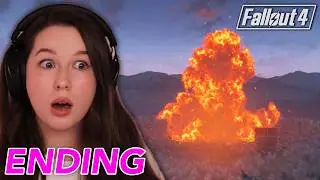 BEATING MY FIRST FALLOUT GAME - What happened to Shaun? Who is Father? Fallout 4 Ending