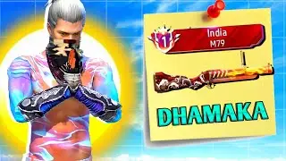 FINALLY ACHIEVING INDIA TOP 1 TITLE IN M79 ✅️ 24 HOUR || M79 WEAPON GLORY PUSING TIPS AND TRICKS ||