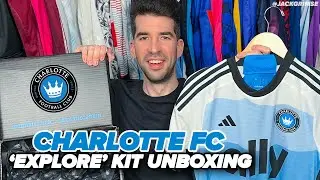 The Carolina Kit: Explore 👑🩵 | Charlotte FC 2024 Home Kit Unboxing