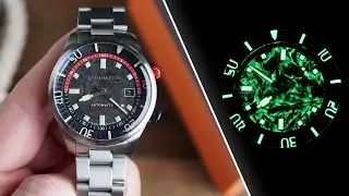 Good Looking By Day, Amazing At Night - Spinnaker Bradner Bascom Forged Carbon Dial